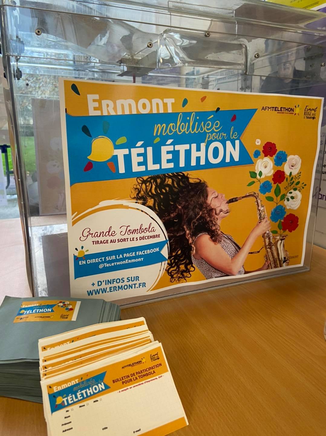Participez au Téléthon 2020 : 05/12/2020 de 14h à 17h