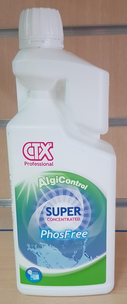 PHOSFREE CTX-596 ASTRALPOOL
Bouteille de 1L
Produit concentré qui élimine les Phosphates, responsables de la prolifération des algues.
C'est un excellent complément au divers algicides.
Compatible avec tout type de désinfectant.
