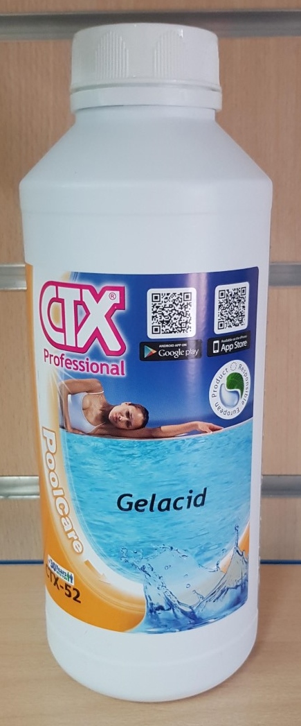 Gel nettoyant aux caractéristiques acides pour éliminer les incrustations calcaires, les résidus organiques et les sédiments minéraux sur la ligne d'eau.