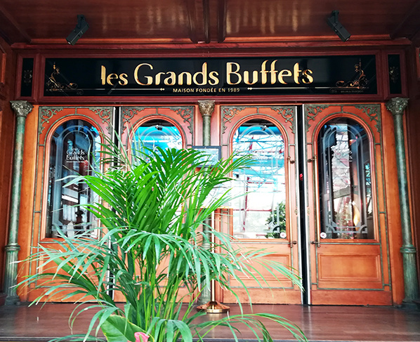 Vitrine des grands buffets