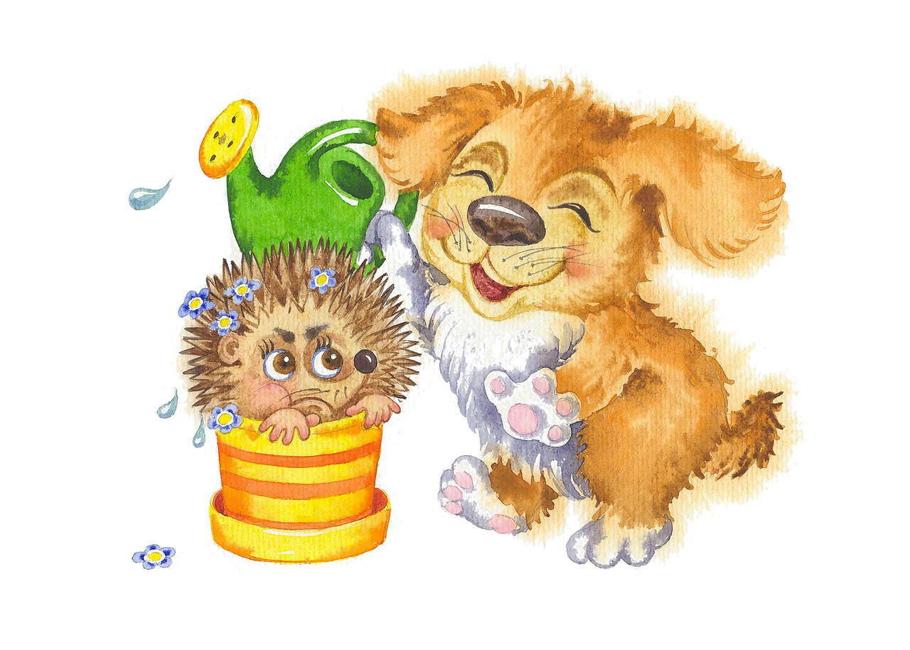 Chien-et-herisson