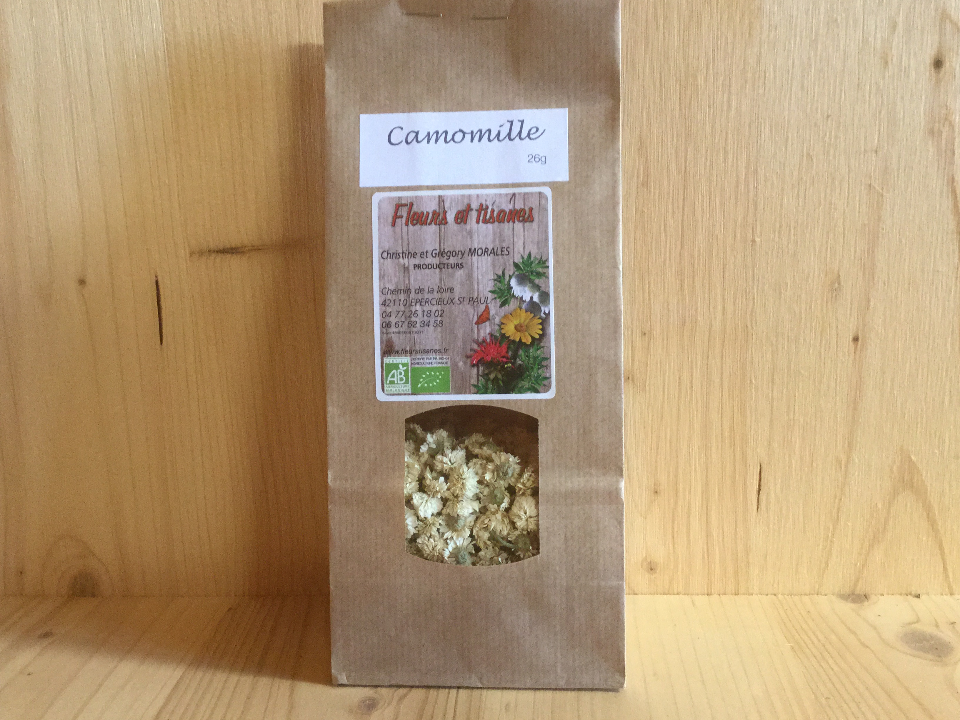Camomille bio