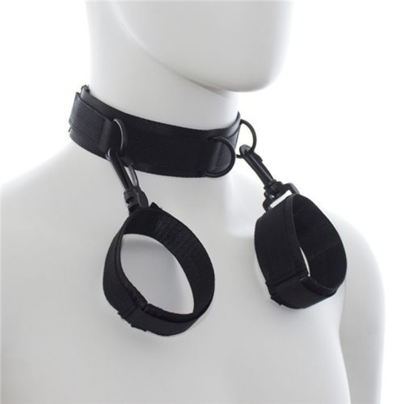 Costrittivo-easy-cuffs-collar-arms-restraint-black-11