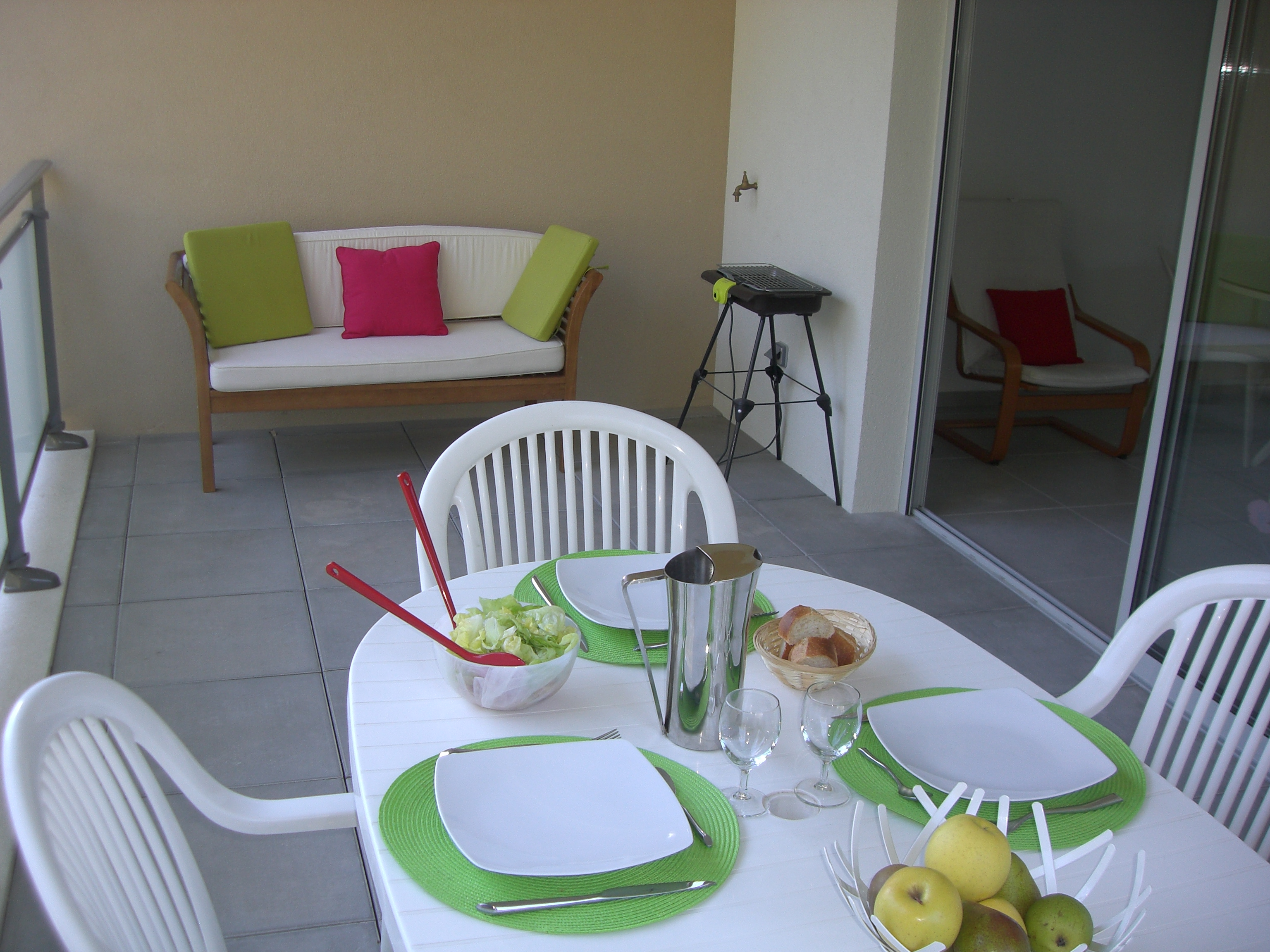 Repas terrasse