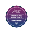 Xpert-Certified-childrens-pole-aerial-fitness-badge