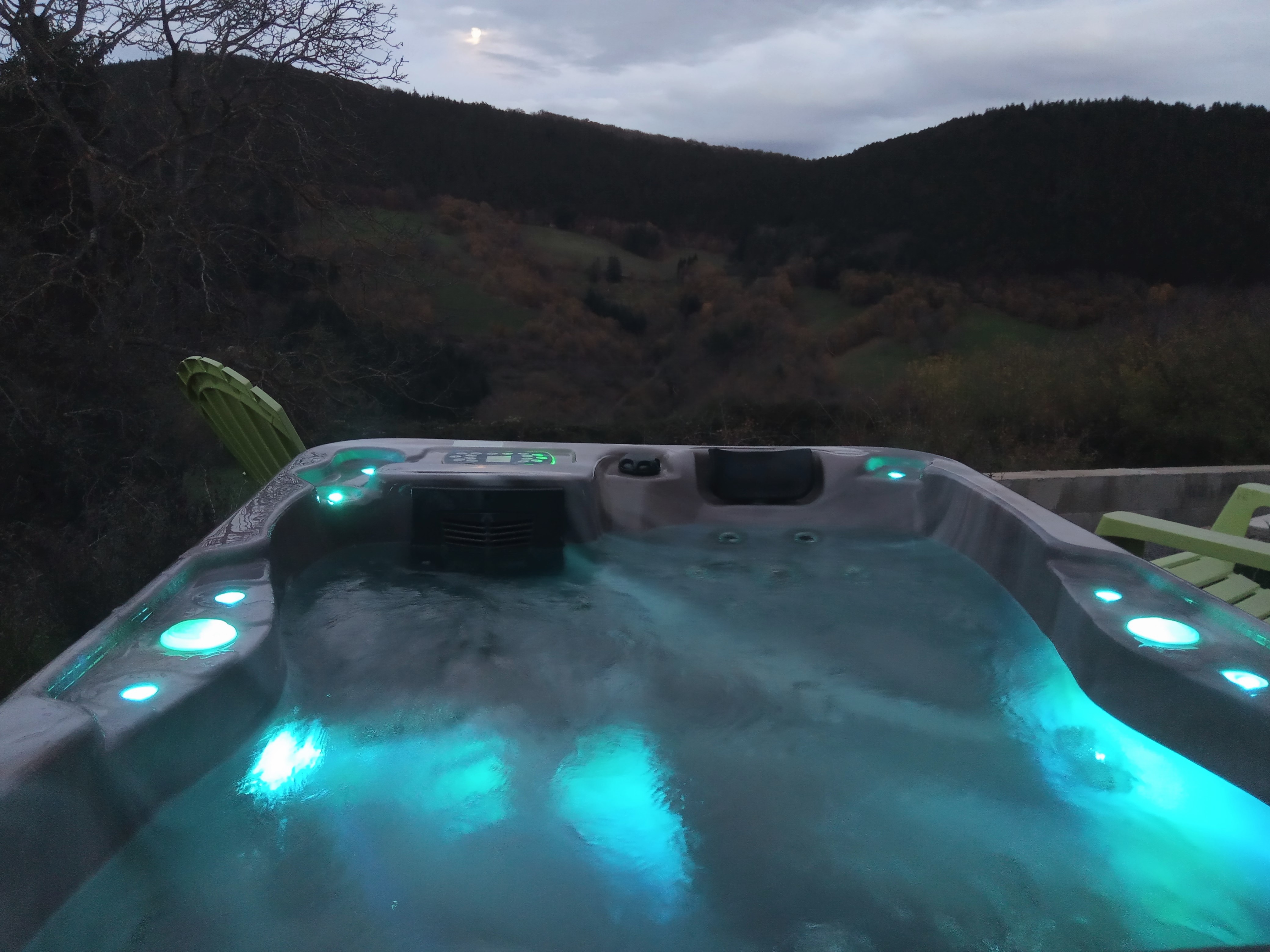 Spa en soiree