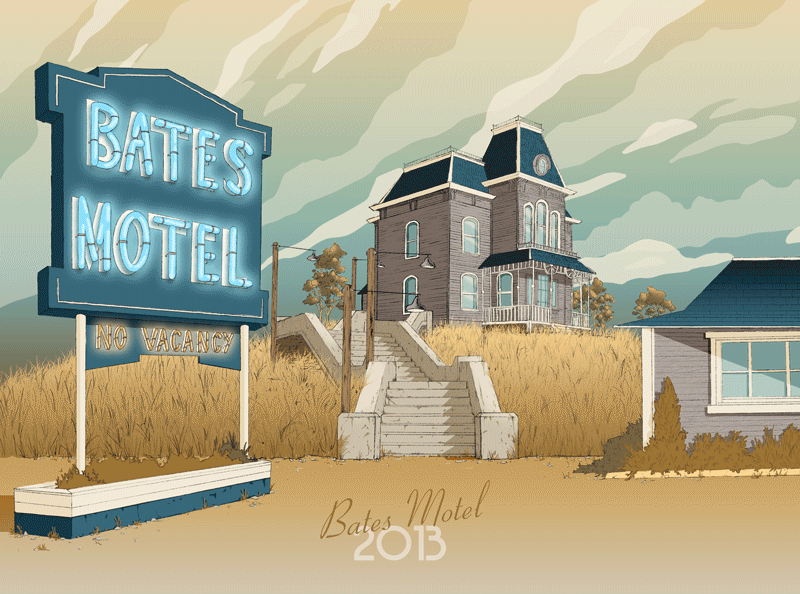 Animation bates motel