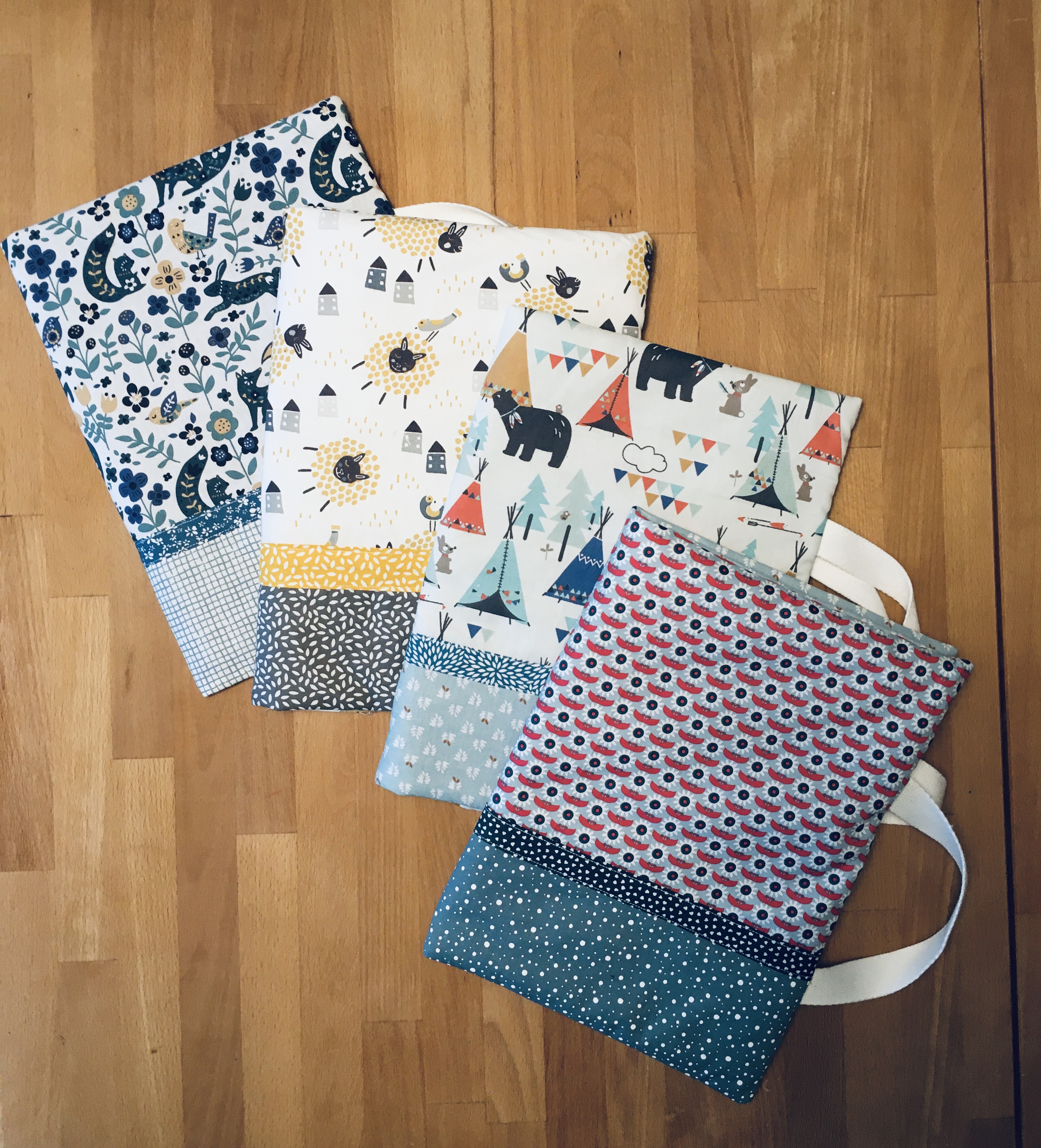 1. Forêt enchantée
2. Moutons
3. Tipis
4. Vintage