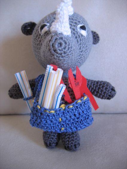 Rhinoceros-crochet