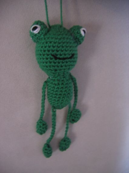 Crochet grenouille
