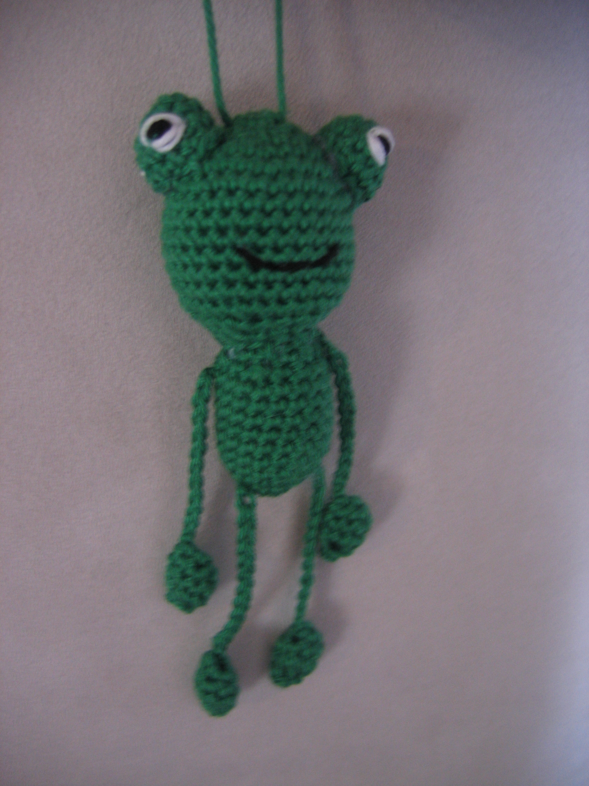 Crochet grenouille