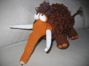 Crochet mammouth