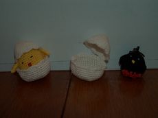 Crochet-poussins