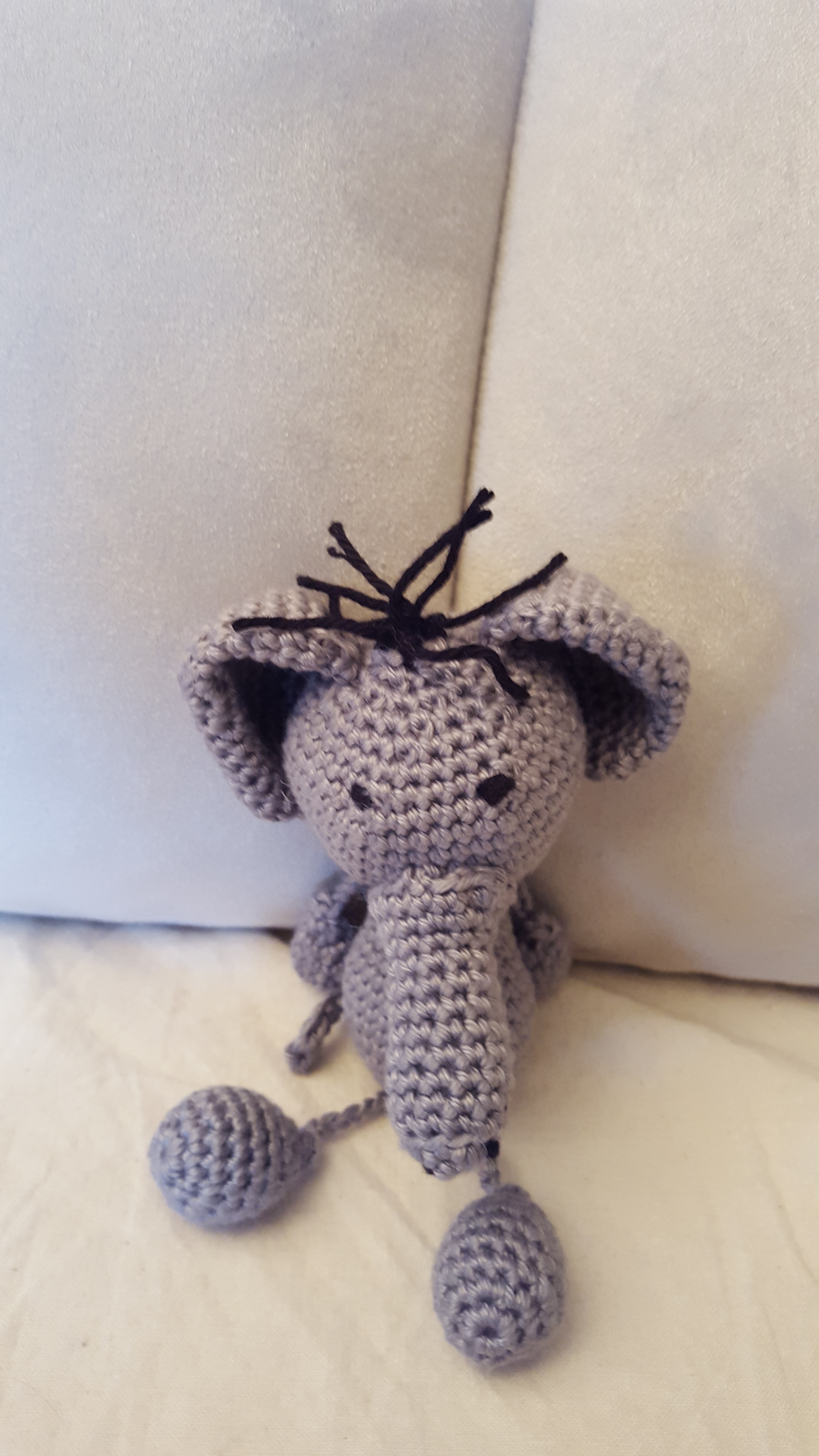 Crochet elephant