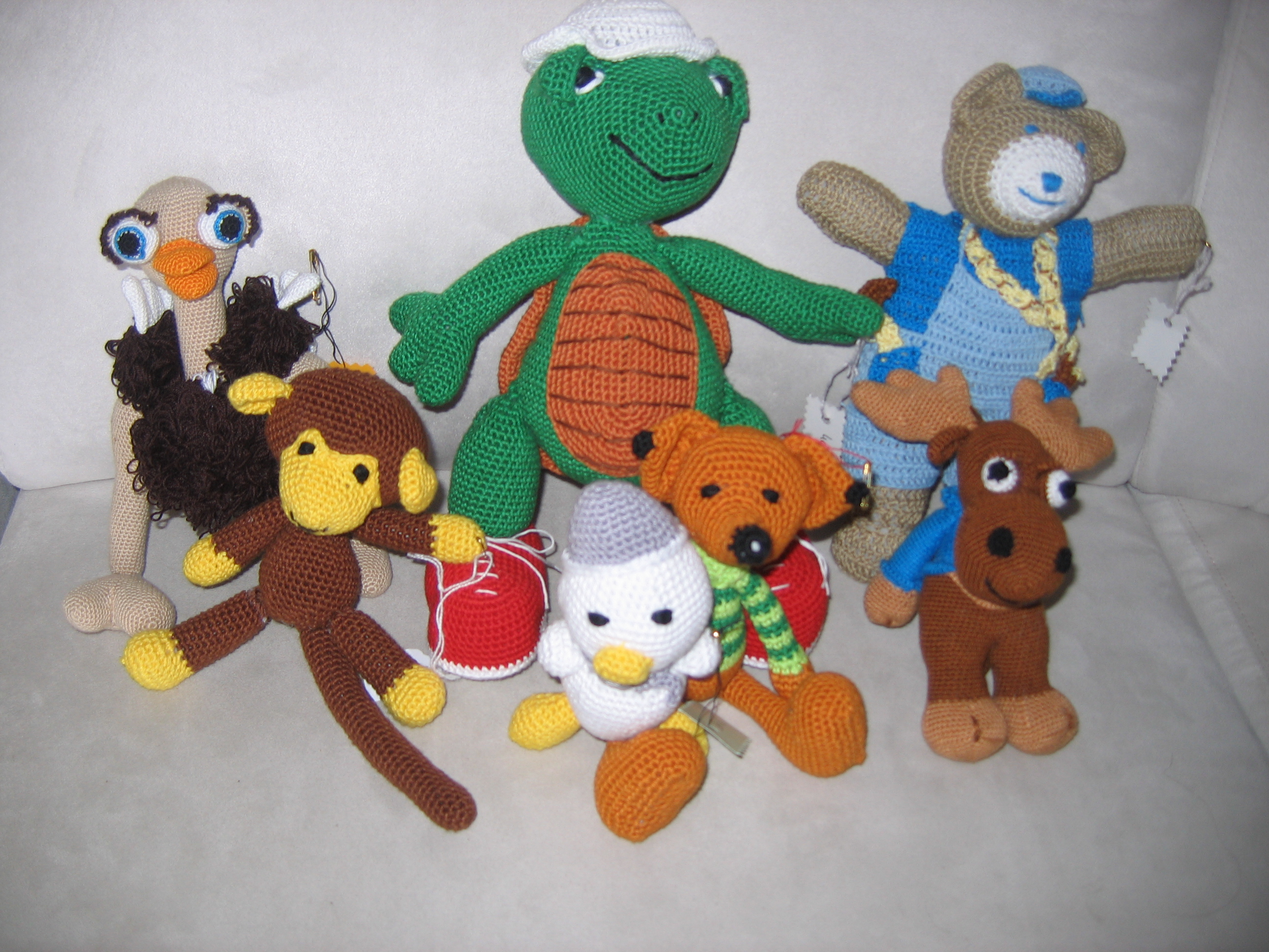 Animaux-crochet