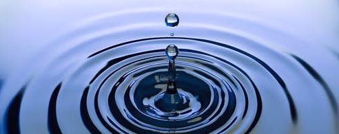 Des ronds dans l'eau radiesthèsie
