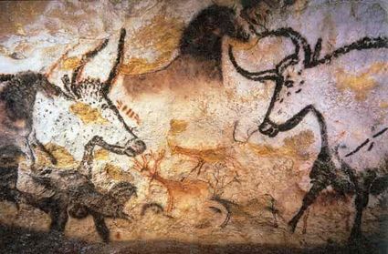 Standard compressed lascaux painting