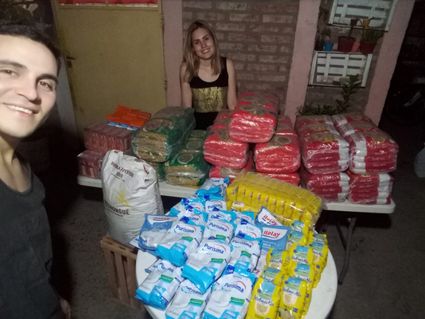 Paniers solidaires : distribution de nourriture !