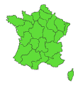 Carte de France (purins de plantes-fabrication française)