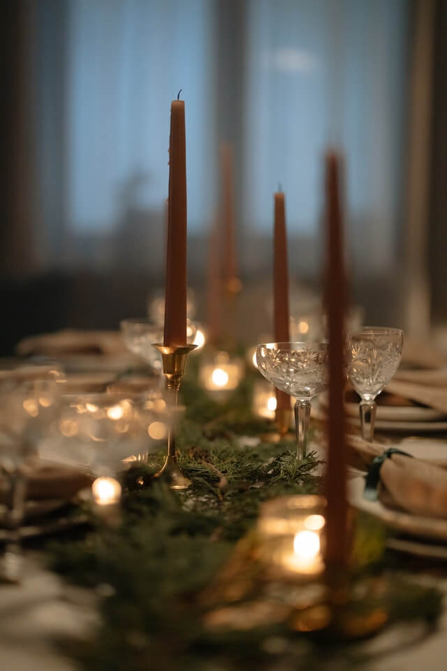 Mariage hiver decoration table pur bonheur wedding planner