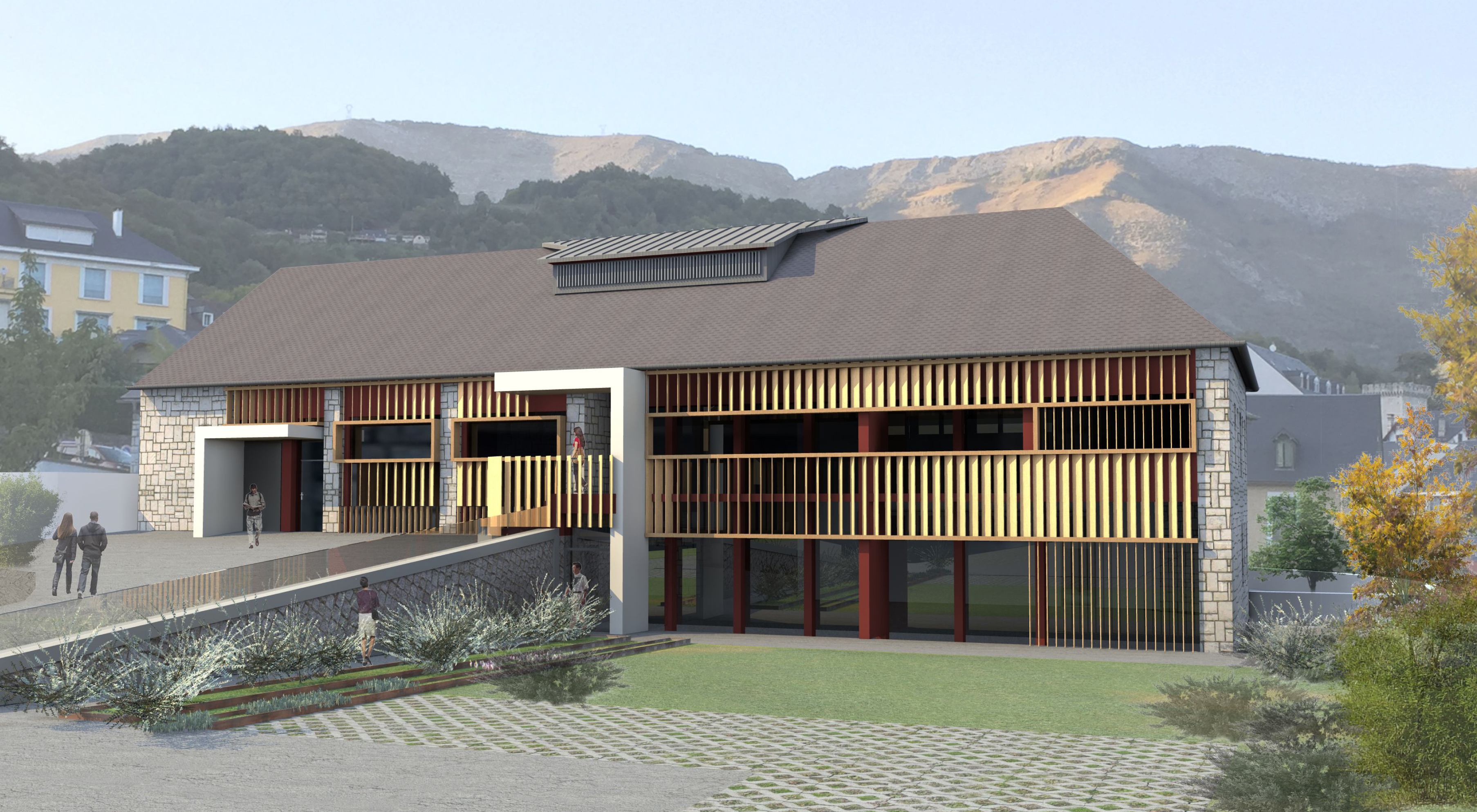 Aison-medicale-argeles-gazost-vivianne-tranquillin-architecte