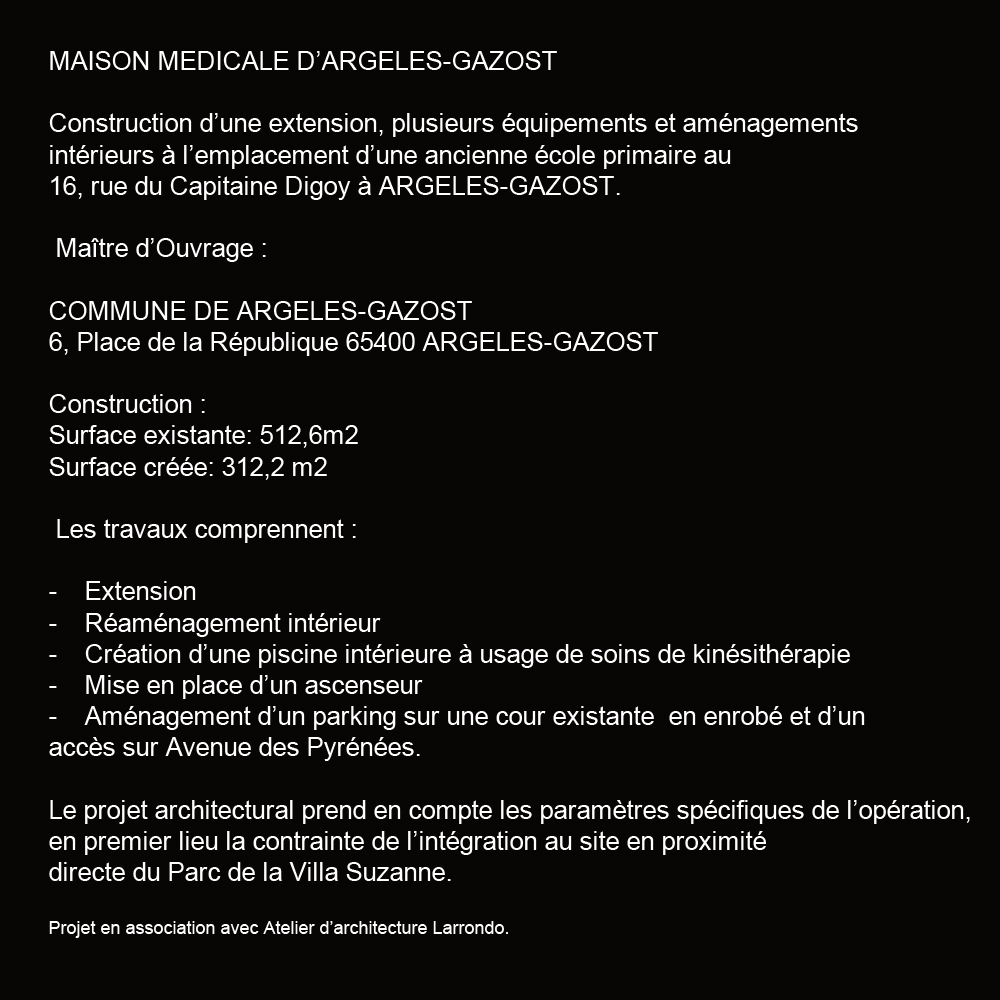 Maison medicale argeles texte vivianne tranquillin