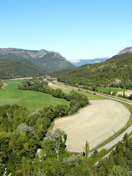 Vue depuis tours vers luc