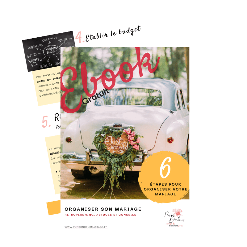 livre pour organiser son mariage