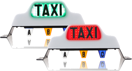 lumineux taxi