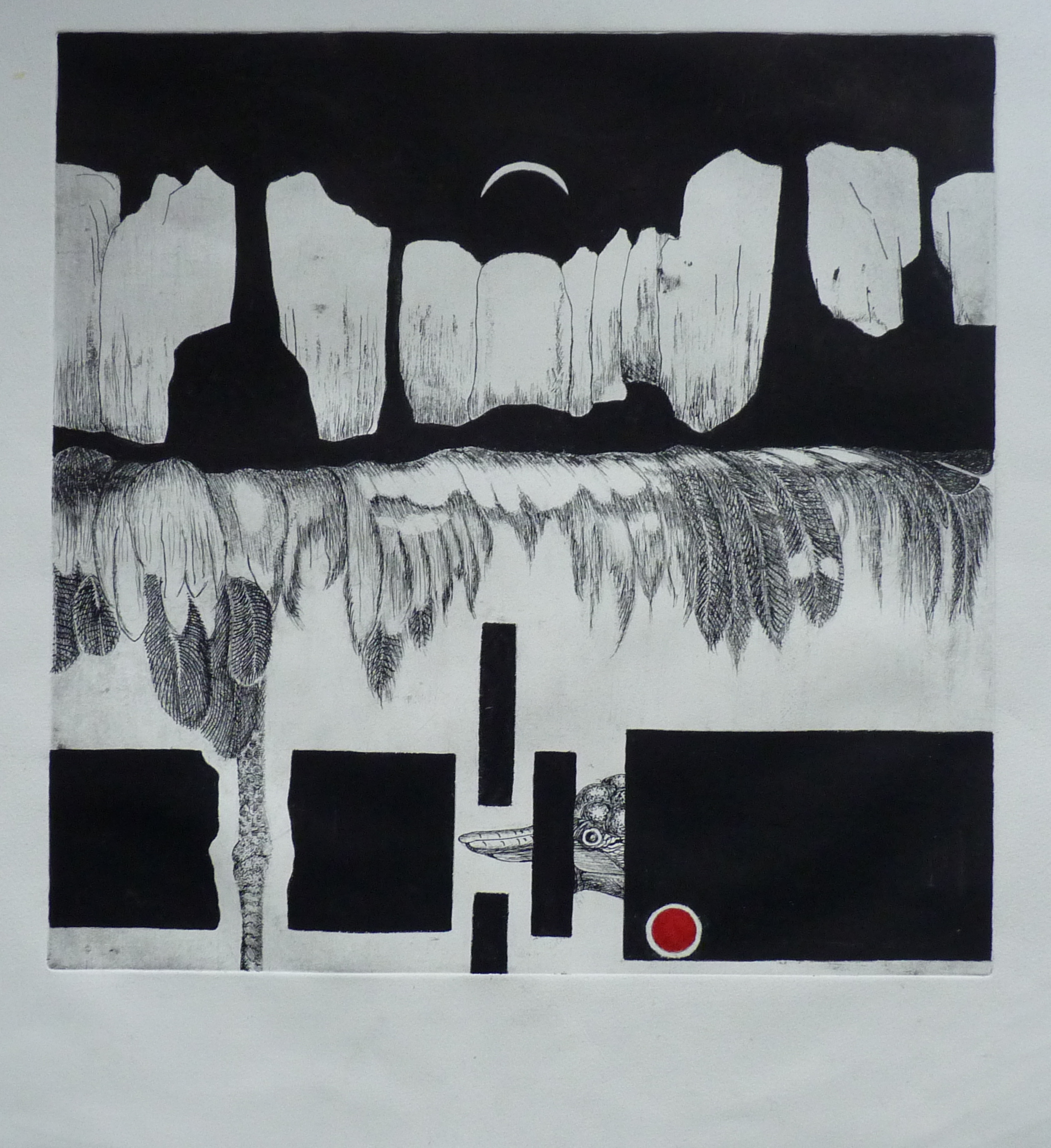 Eau forte sur cuivre40x50