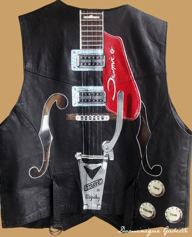 Blouson guitare