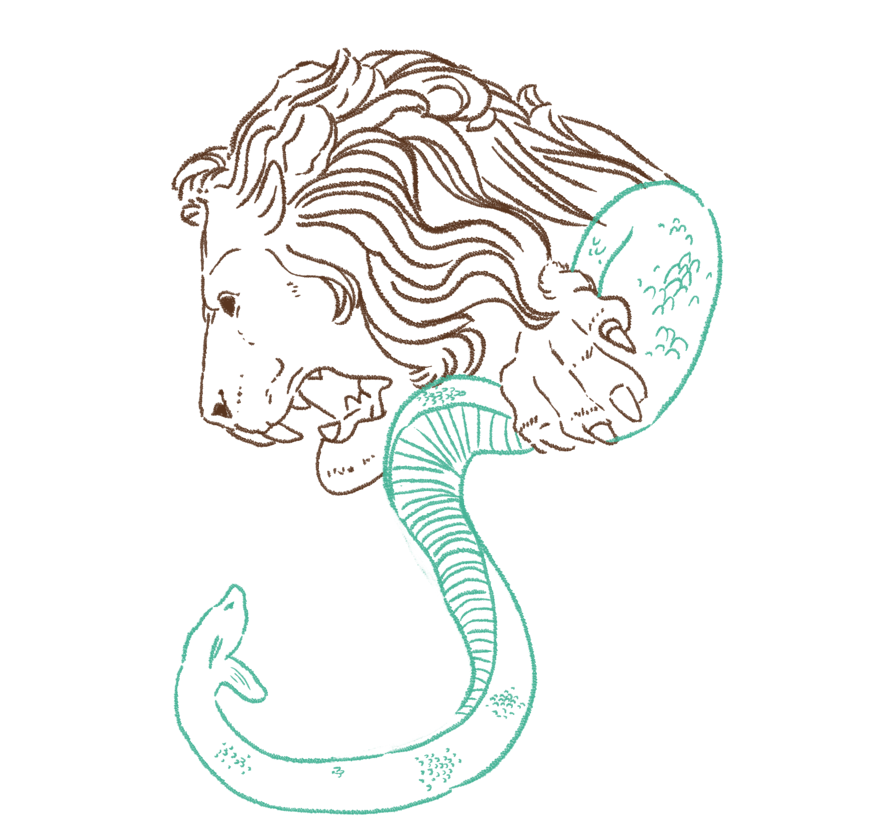Lion-serpent-fontaine