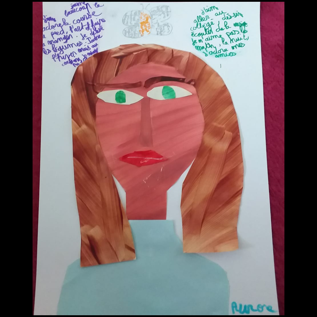 Aurore papy autoportrait