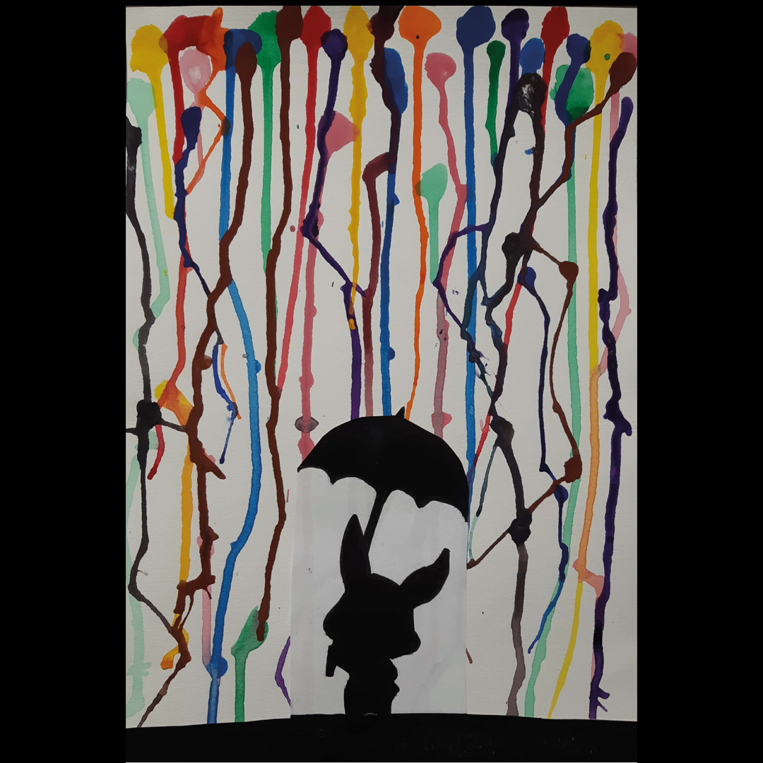Lina pluie coloree