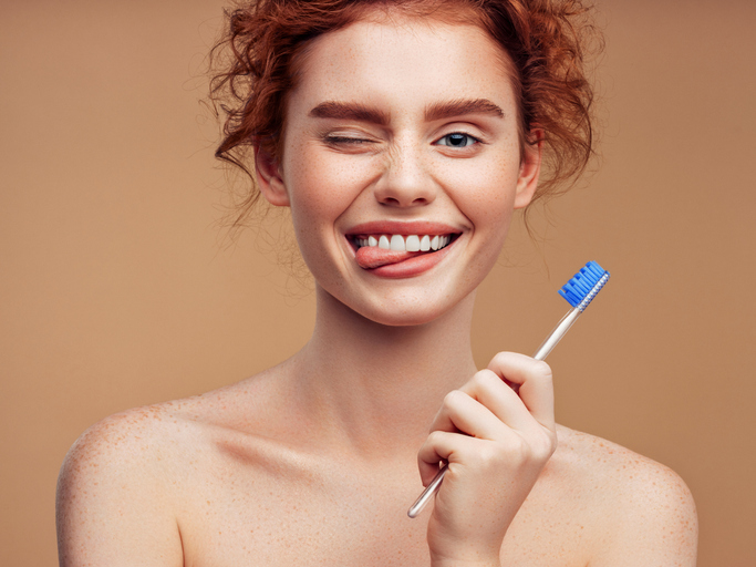 Sourire-brosse