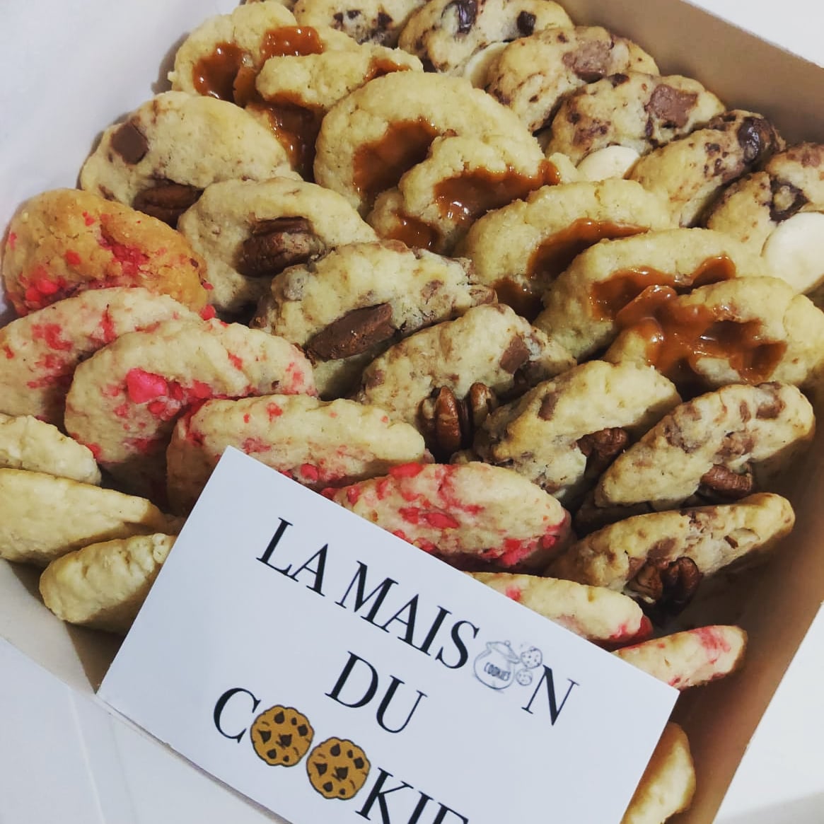 Coffret 25 minis cookies