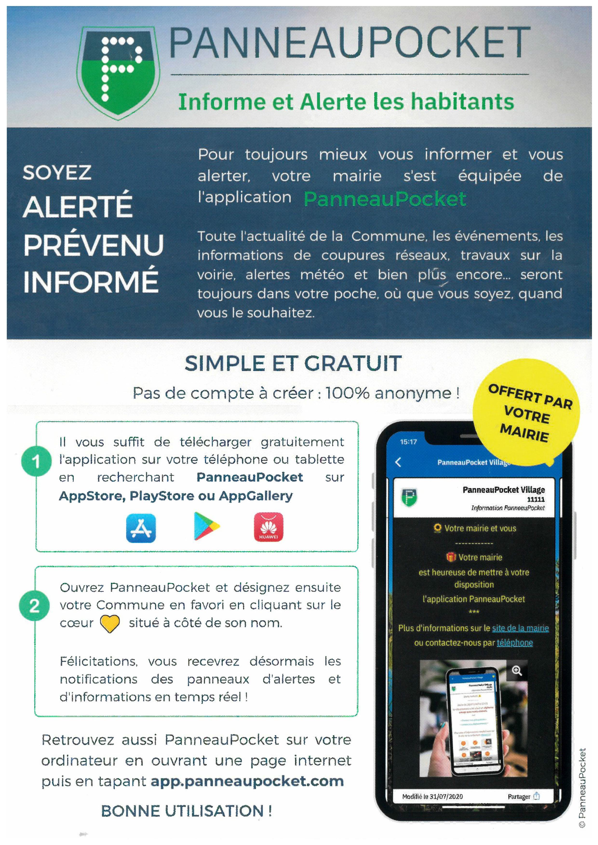PanneauPocket Page 2
