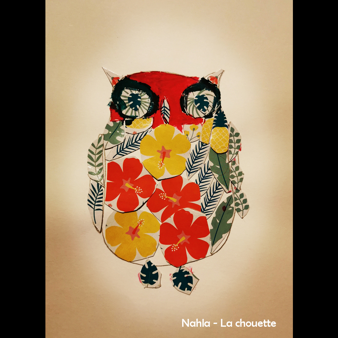 Nahla collage chouette