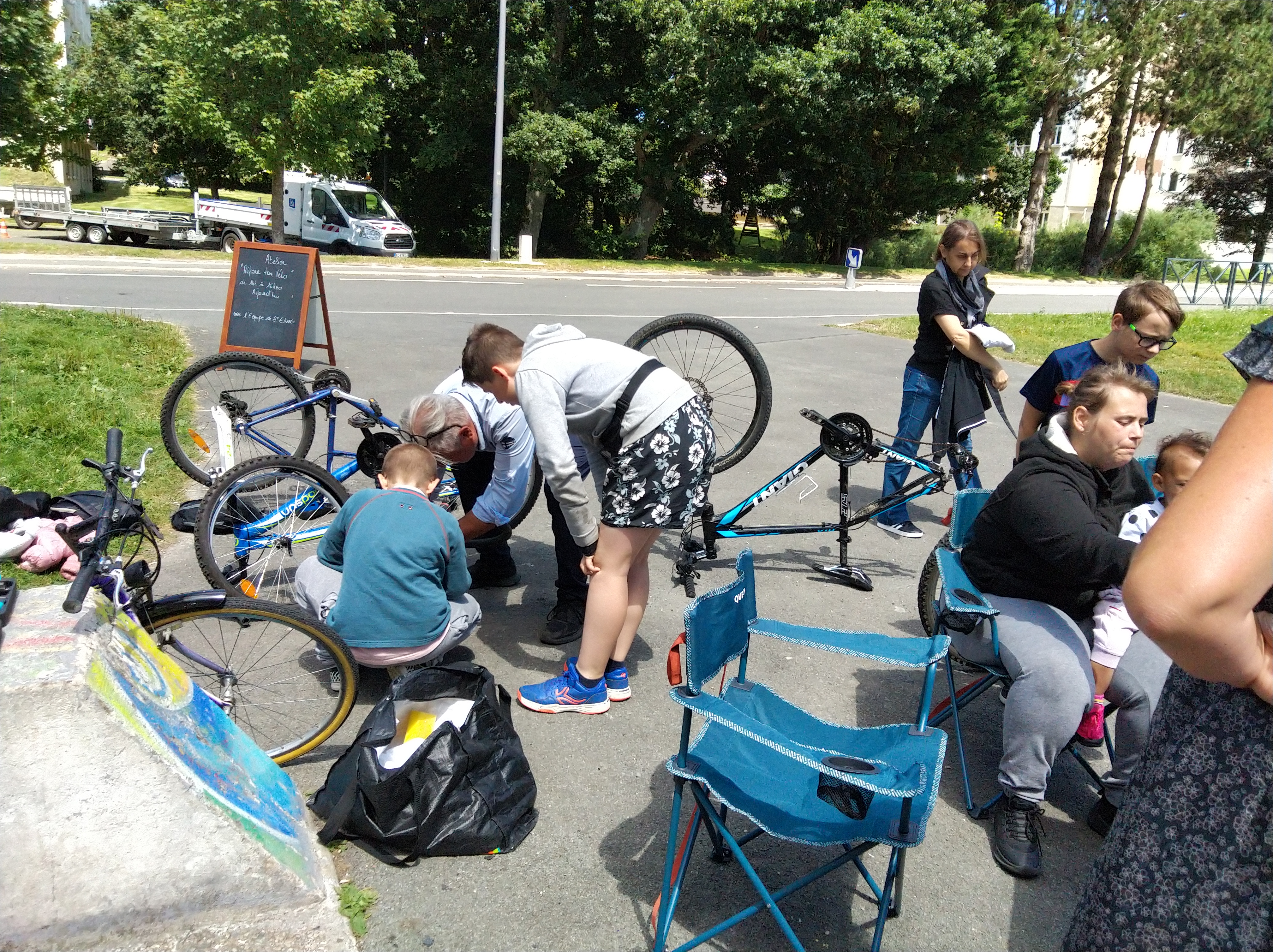 Photo atelier velo