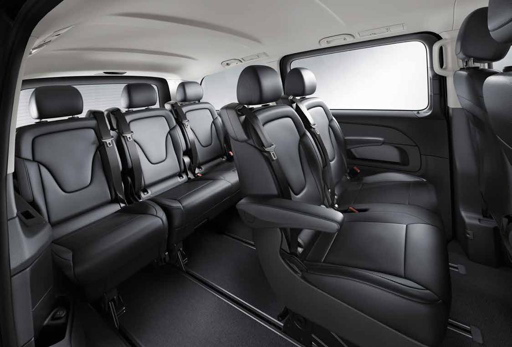 intérieur taxi spacieux