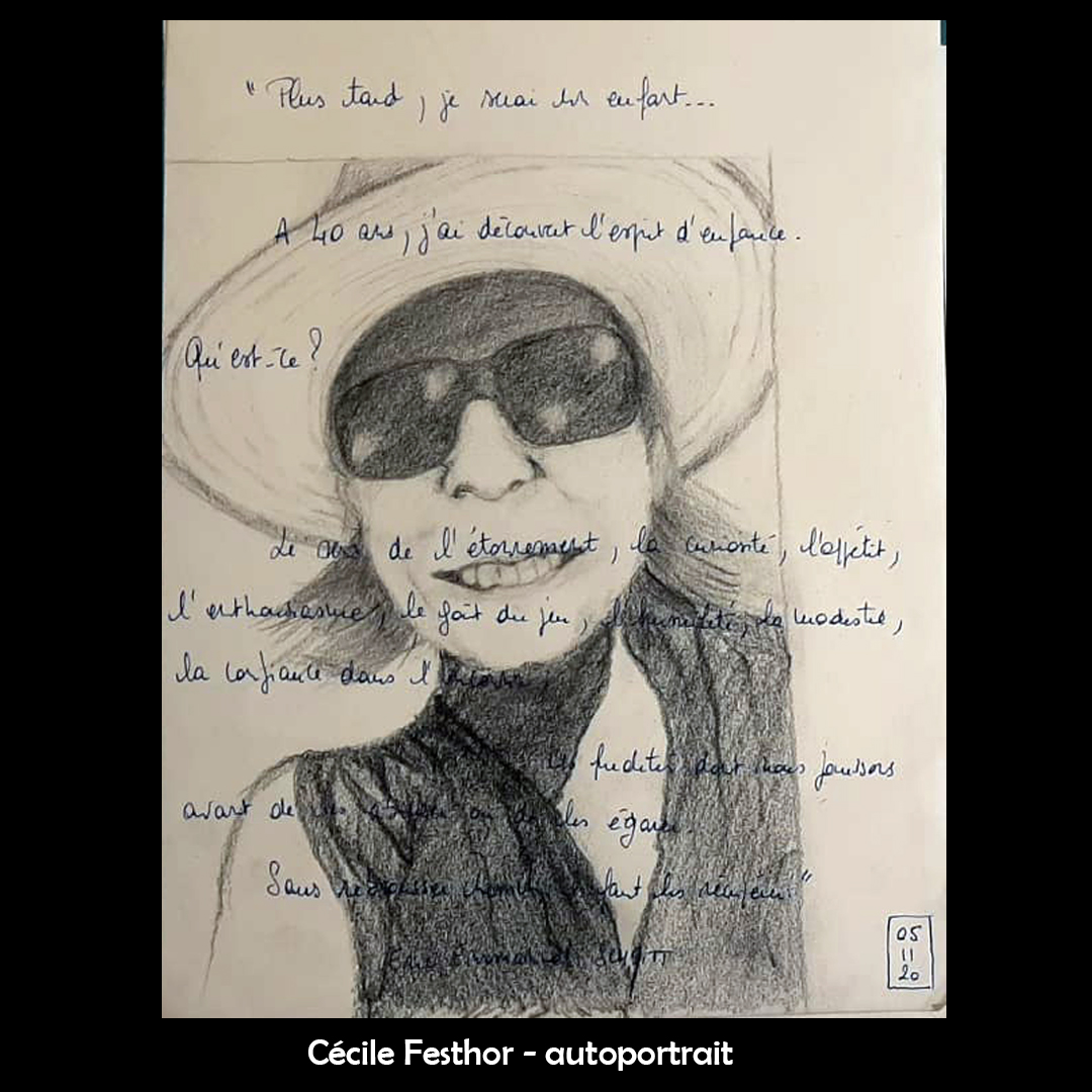 Autoportrait cecile