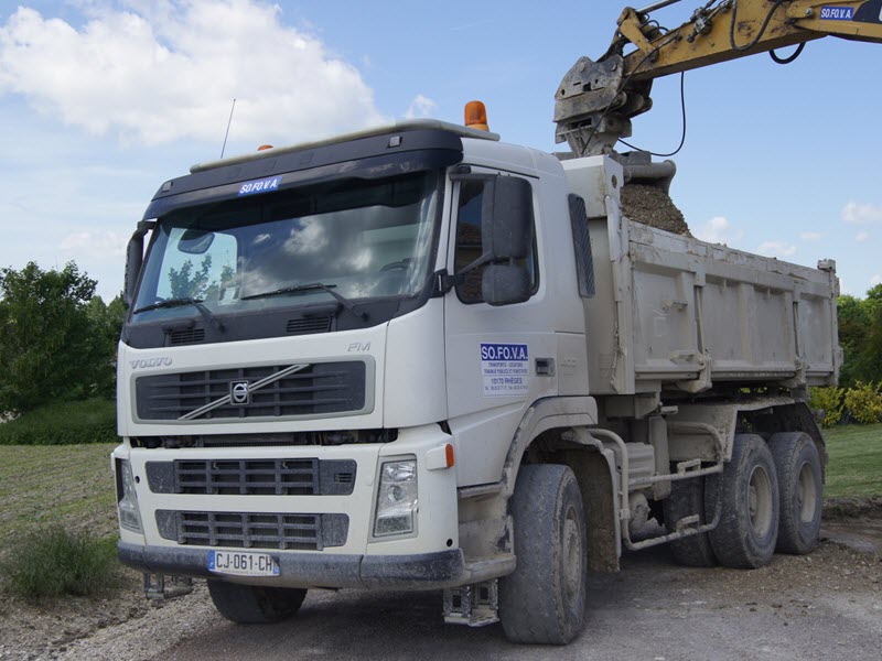 Camion benne