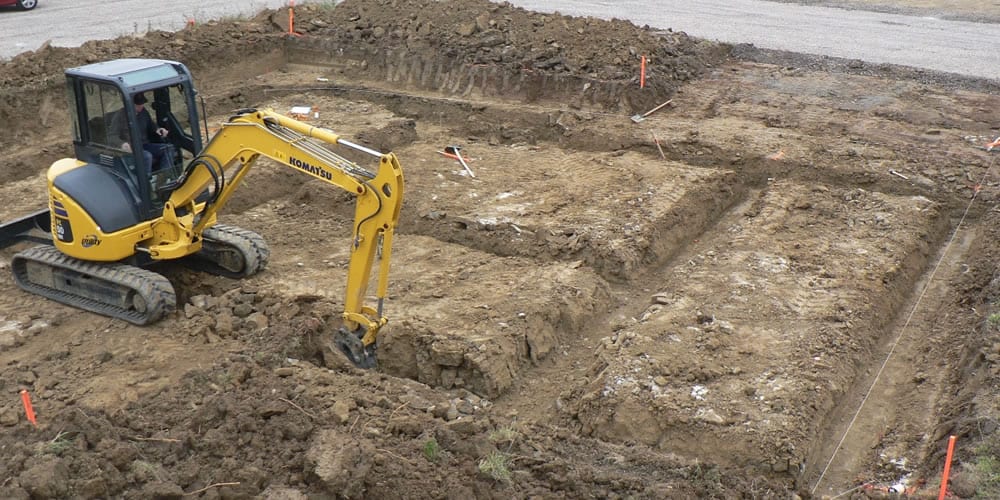 Travaux terrassement