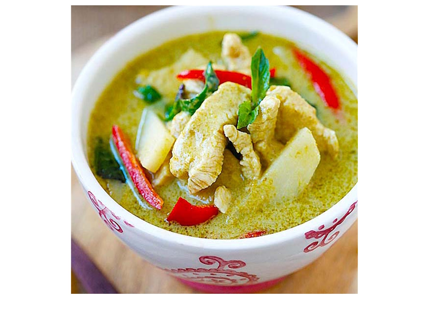 Curry-vert-poulet