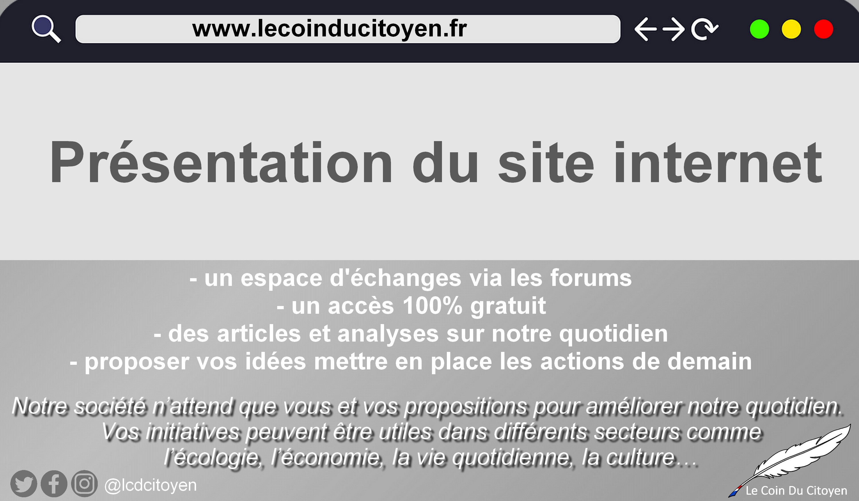 Affiche site internet