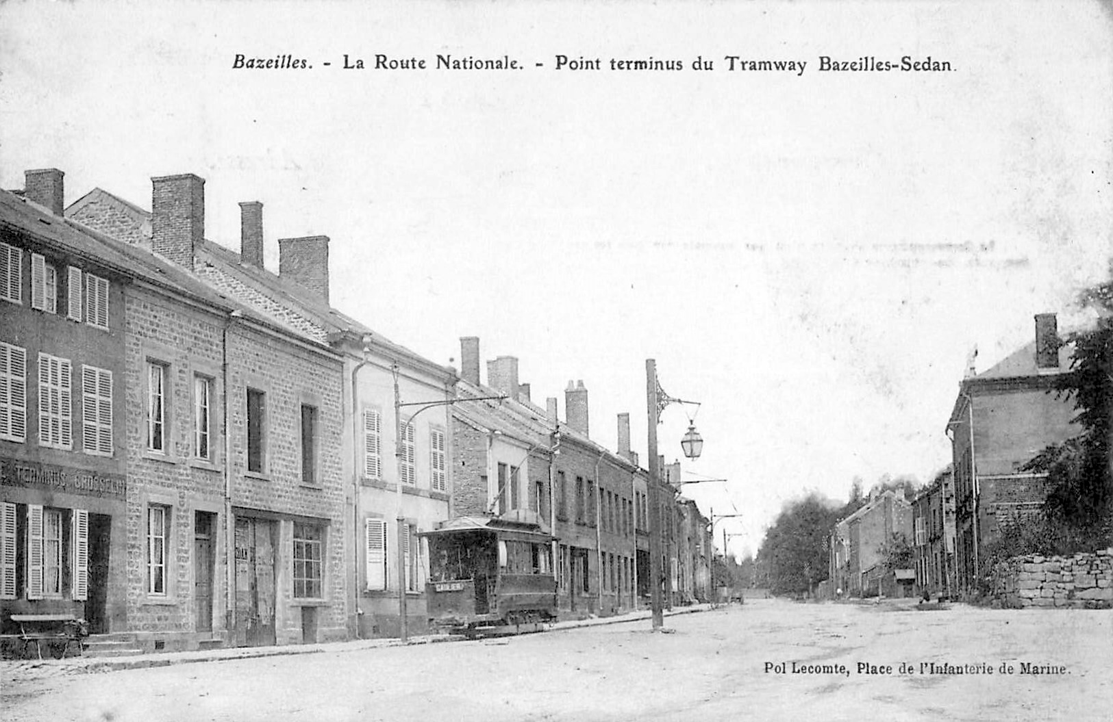 Tram sedan terminus de bazeilles