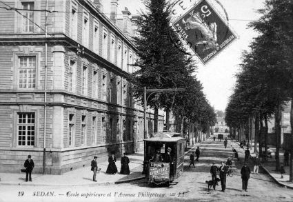 Tram de sedan av philippoteaux