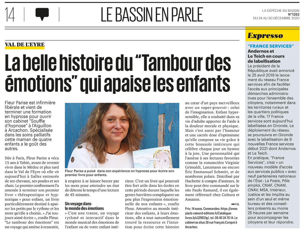 LA PRESSE EN PARLE : LE TAMBOUR DES ÉMOTIONS