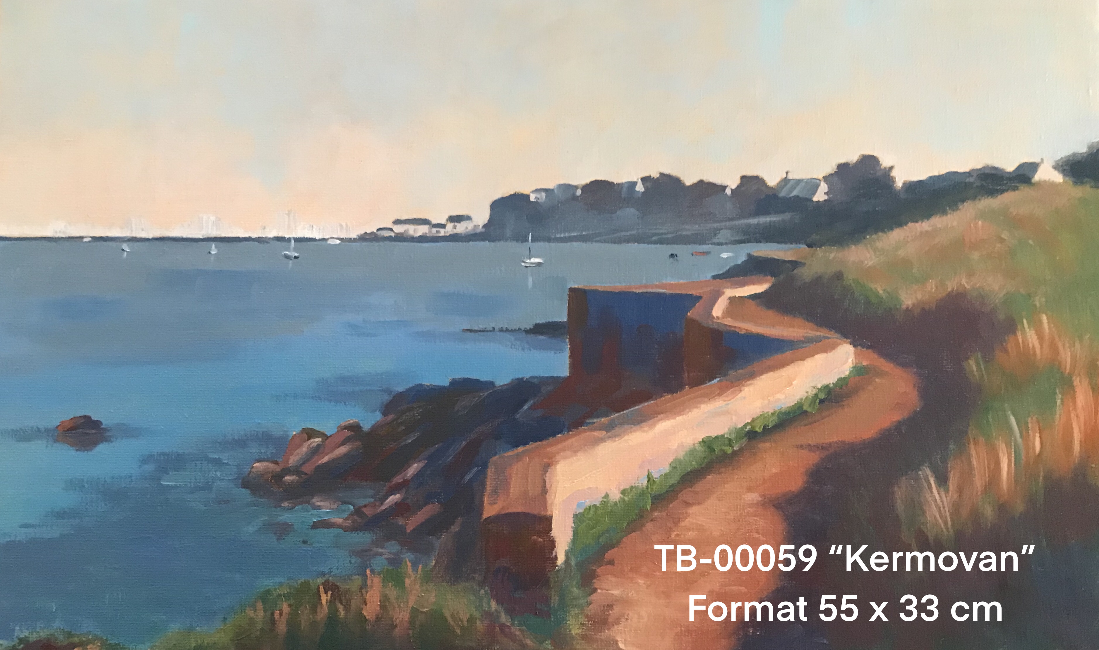 Ty by artiste peintre quiberon tb0059