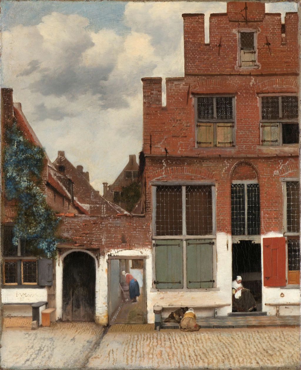 La Ruelle - Johannes Vermeer 